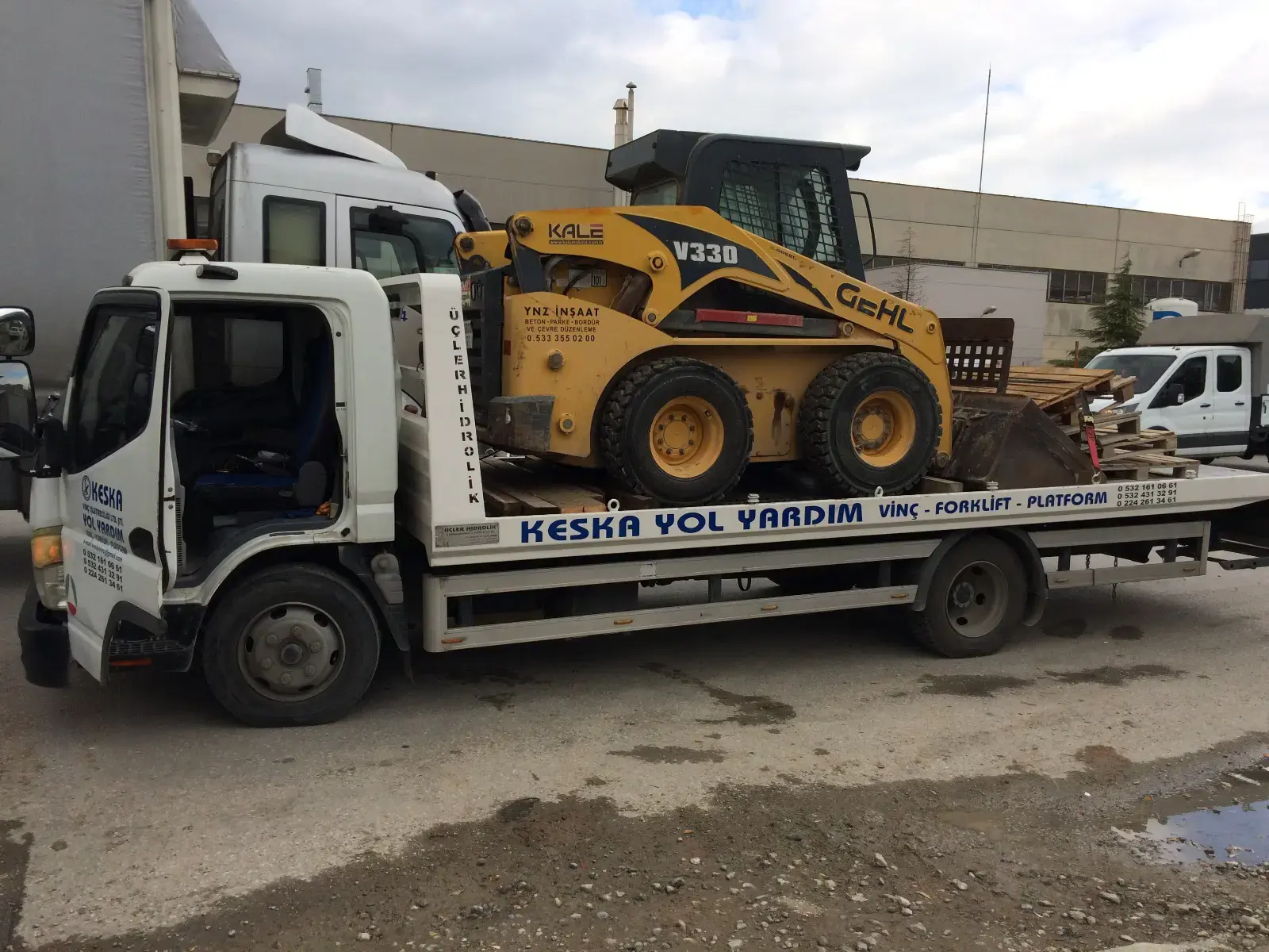 Bursa Nilüfer, Osmangazi, Yıldırım İş Makinesi Taşıma - Keska Vinç